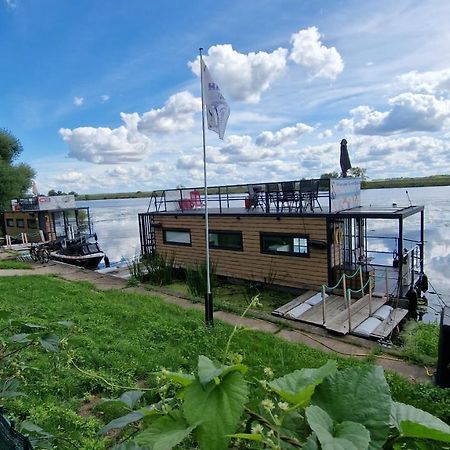 ホテル Hausboote Unteres Odertal Hausboot Kranich シュヴェット エクステリア 写真